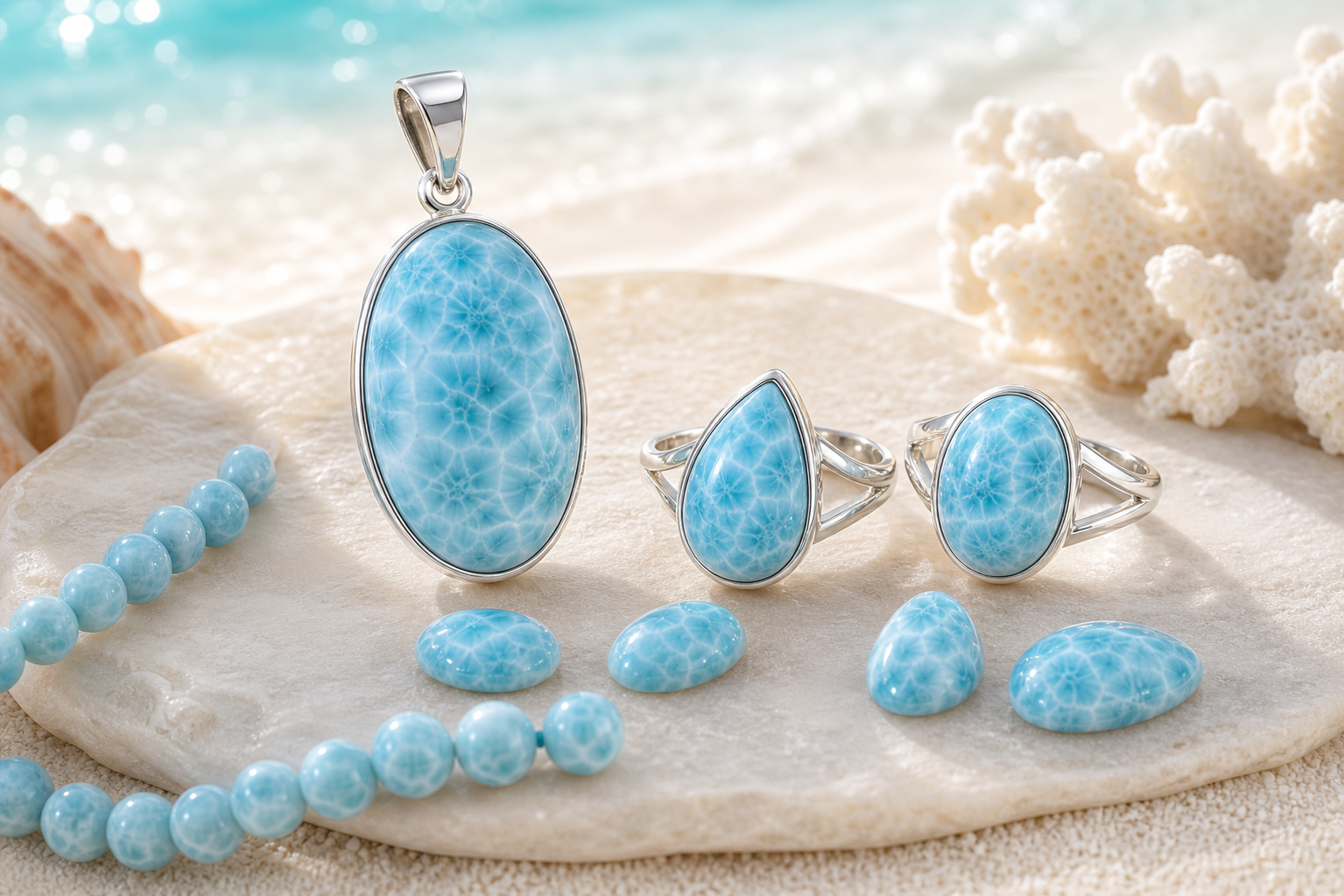 Larimar Stones