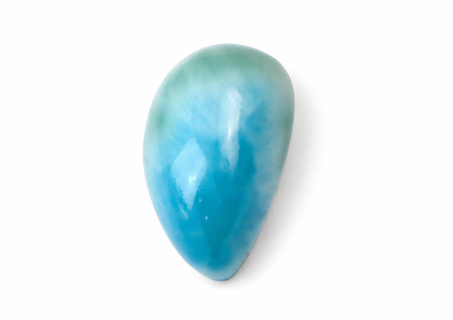Lovely Natural Volcanic Blue Larimar Cabochon 19mm