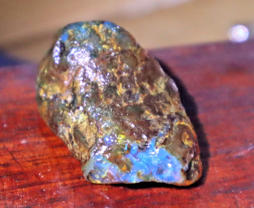 Excellent Natural Dominican Crystal Clear Volcanic Blue Amber Rough Specimen 10g