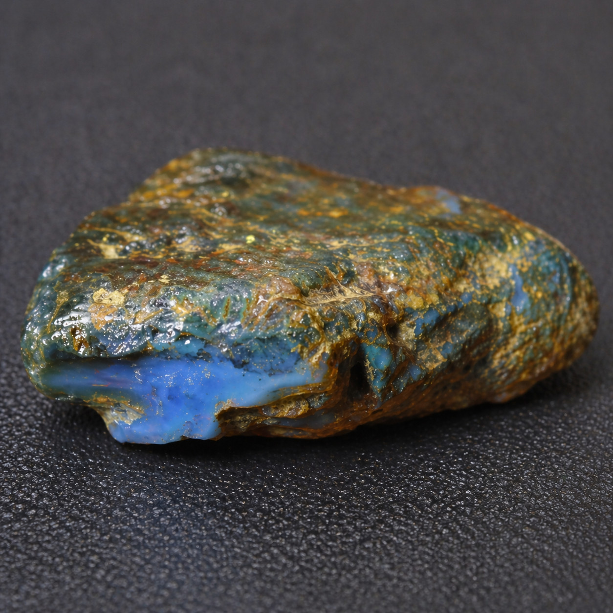 Exquisite Natural Dominican Clear Sky Blue Amber Rough Specimen 52mm 24.5g
