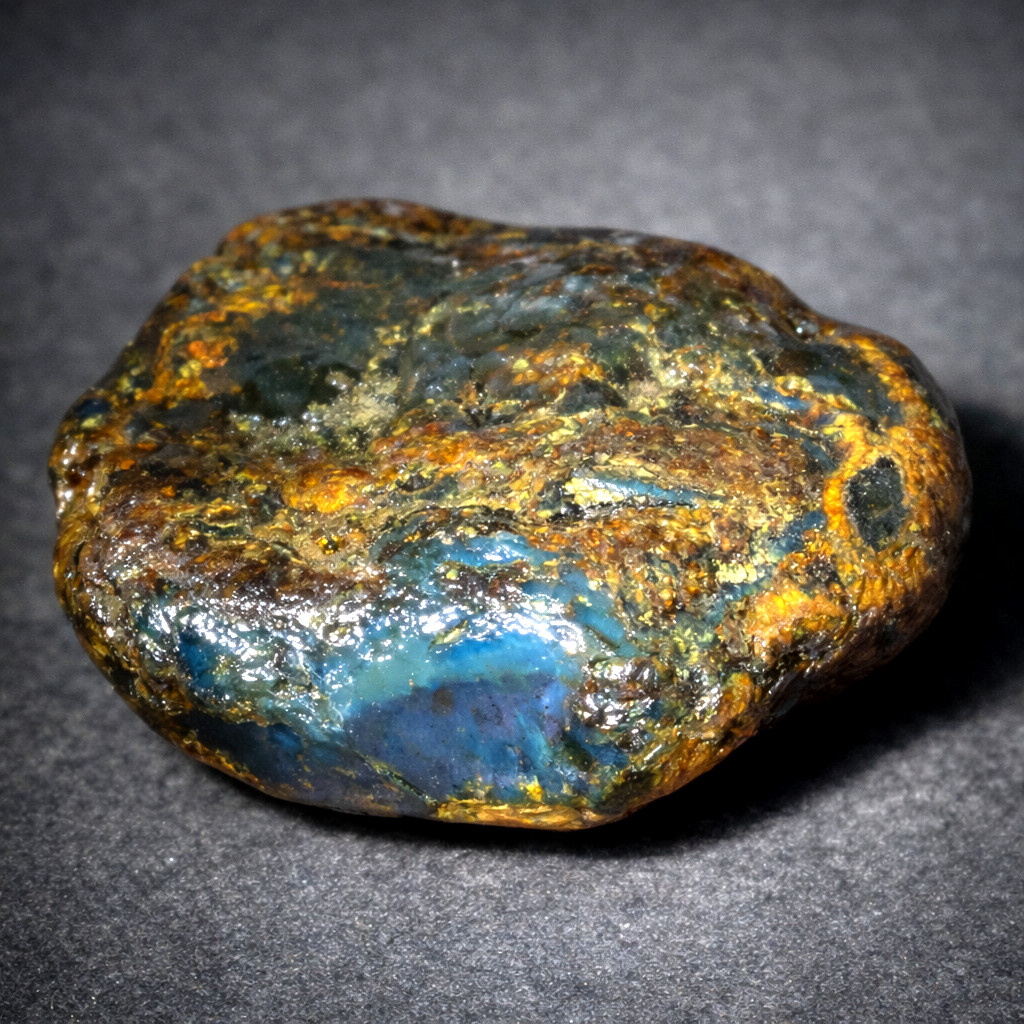 Outstanding Natural Dominican Clear Green Blue Amber Rough Specimen 60mm 36.6g