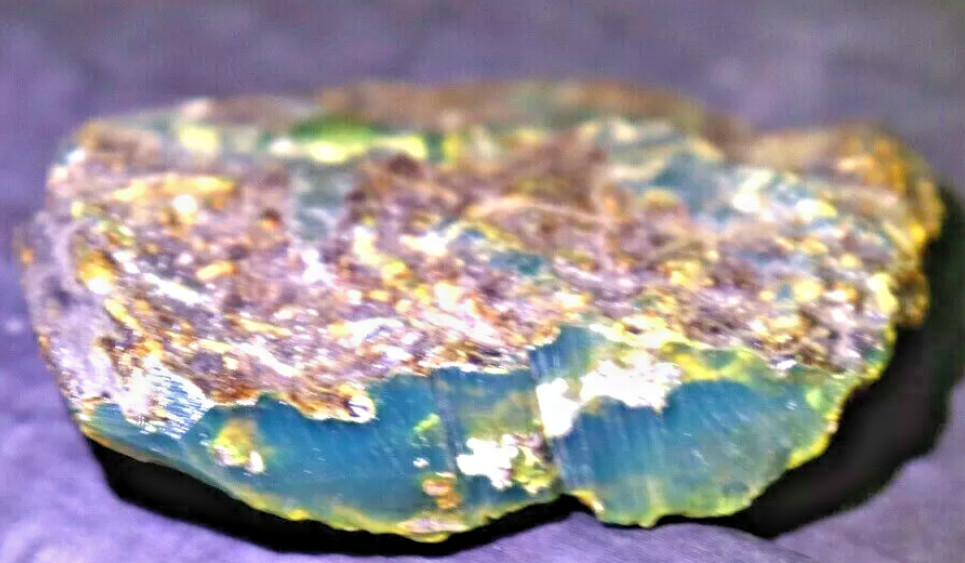 Dominican Blue Amber Rough Specimen natural Stone 60mm 15g