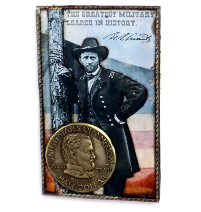 Ulysses S. Grant: Civil War Hero 18th US President  Commemorative Silver p. Coin