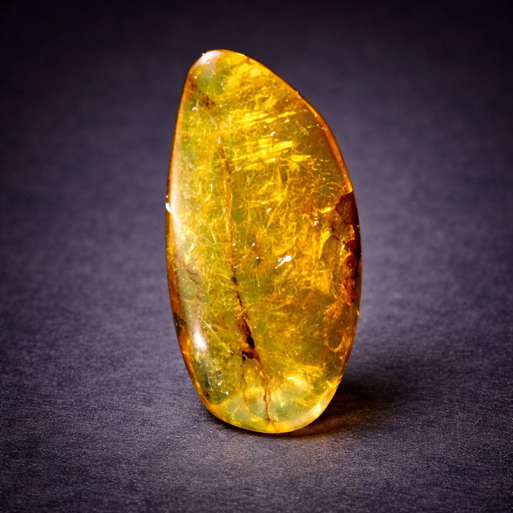 Beautiful Natural Dominican Clear Orange Green Amber Polish FREE DRILLING & Bail