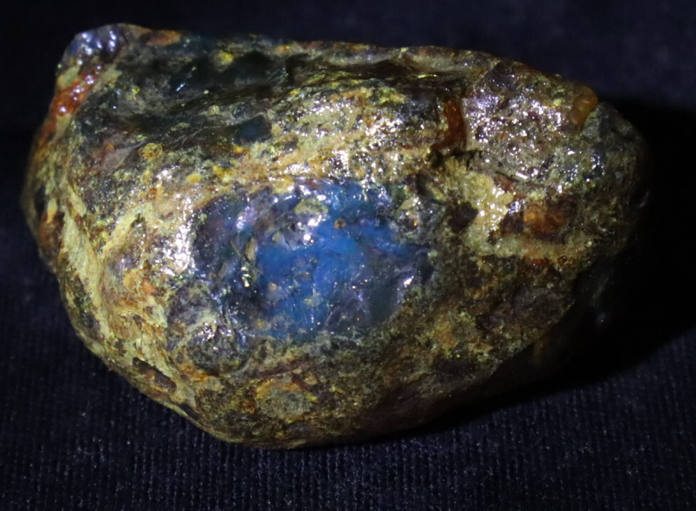 Beautiful Natural Dominican Translucent Green Blue Amber Rough Specimen 54mm 22g