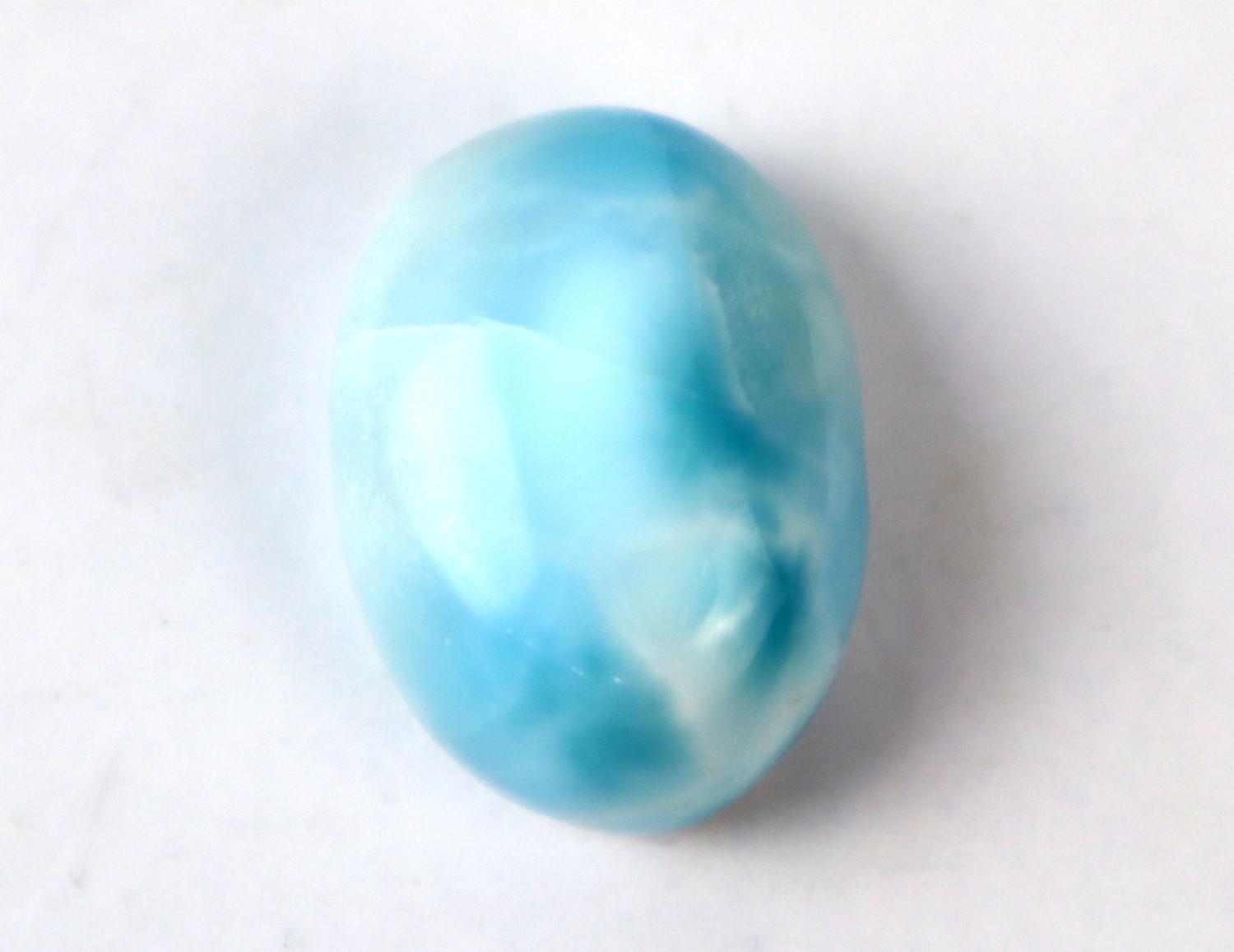 Exquisite Natural Sky Blue Larimar Oval Cabochon 26mm
