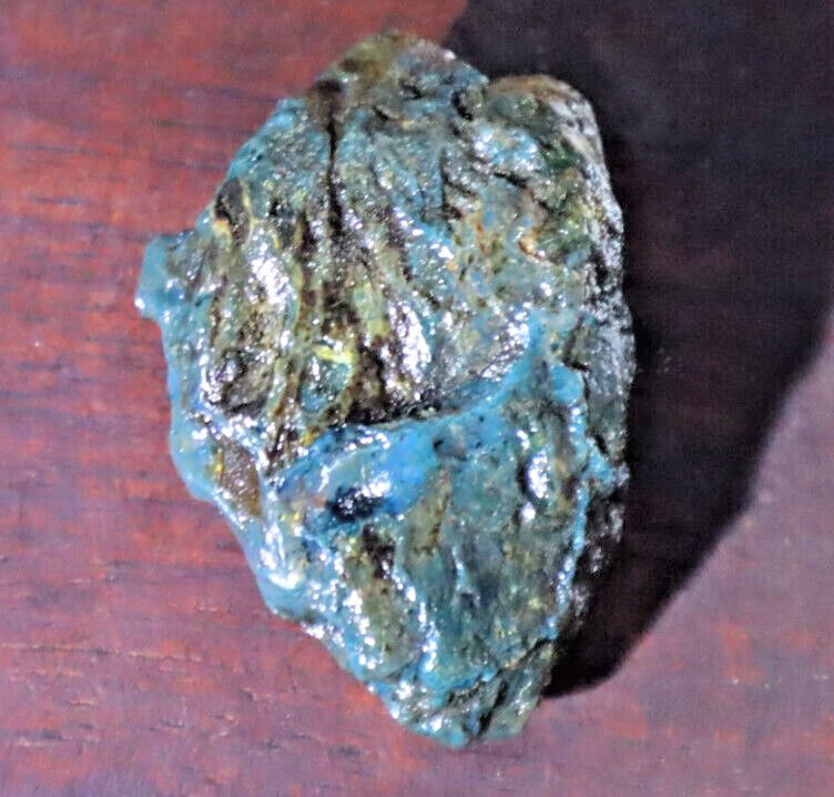 Exquisite Natural Dominican Clear Sky Blue Amber Rough Specimen 48mm 13.7g