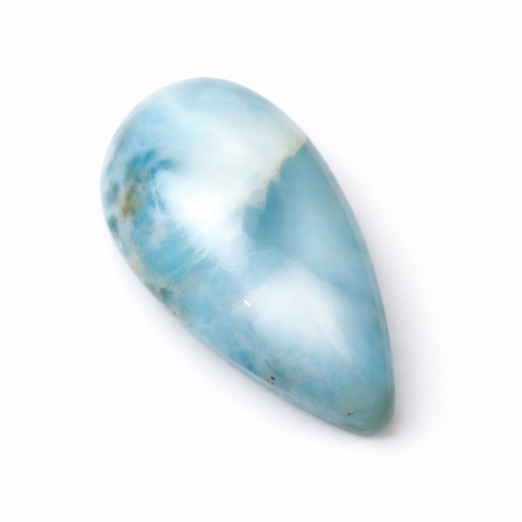 Lovely Natural Sky Blue Larimar Cabochon 25mm