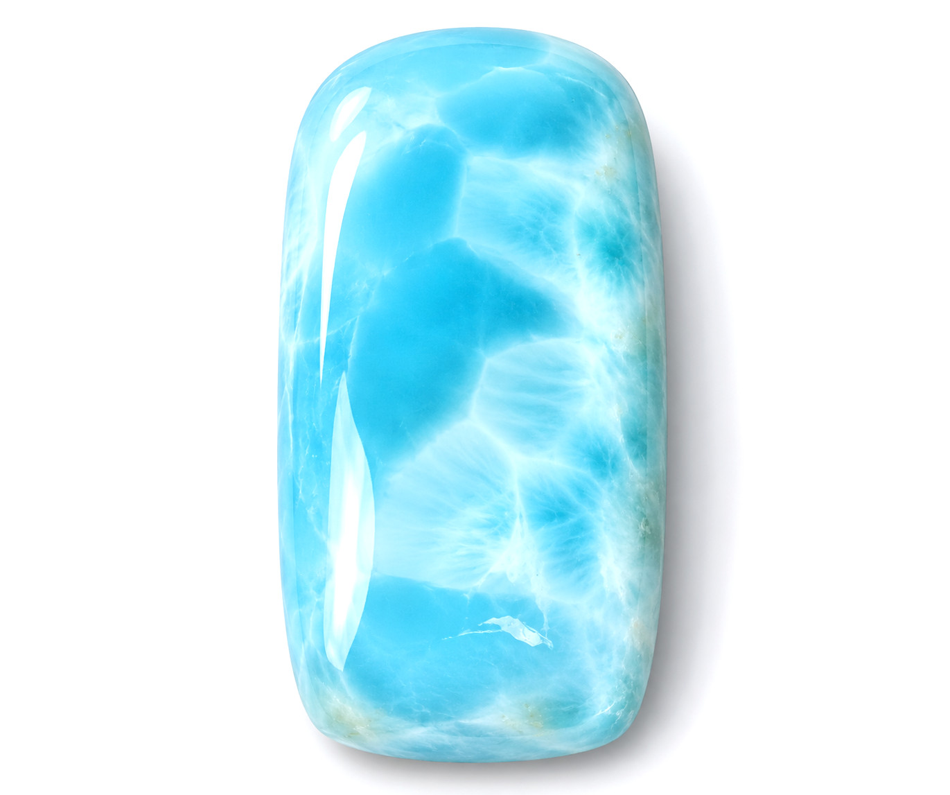 Charming Design Natural Sky Blue Larimar Cabochon 24mm